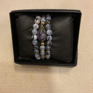 Stone bangles