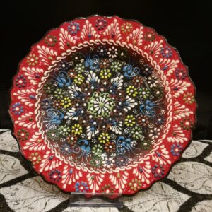 Ceramic plate 18x18